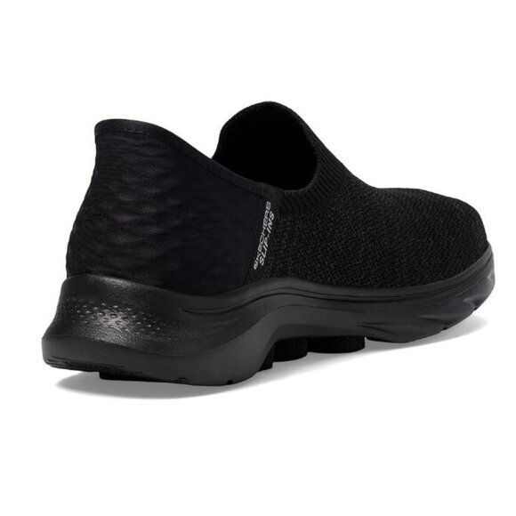 Skechers Women’s Go Walk 7 Springtime Slip-Ins Black Size 5 - Picture 4 of 5